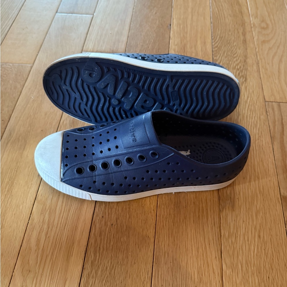 Native Navy Blue Slip-On Shoes